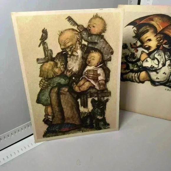 Vintage 1941 German Hummel Prints Cards - Picture 2 of 9
